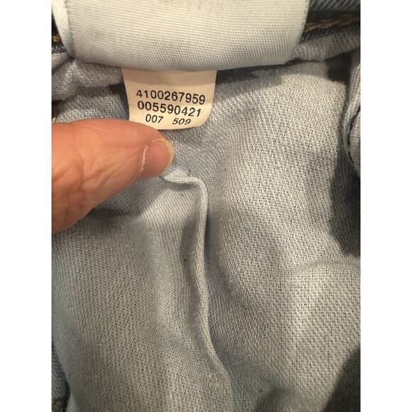 Grunge Levi's 559 Jeans Distressed 2009 Era Medium Wash Men's Size 33 * 30 - Picture 12 of 15